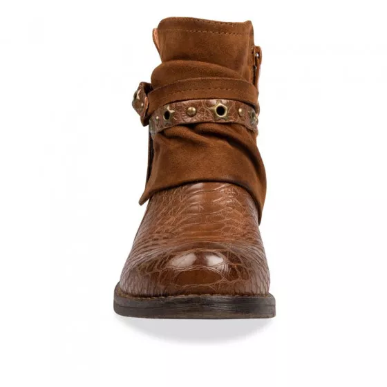 Bottines COGNAC MERRY SCOTT