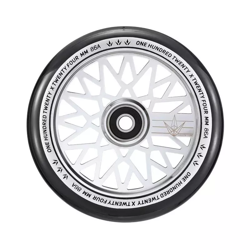 Roue Trottinette BLUNT Diamond Hollow Core 120mm Chrome/Noir