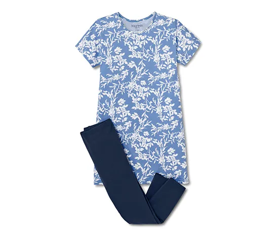 Nachthemd mit Leggings
