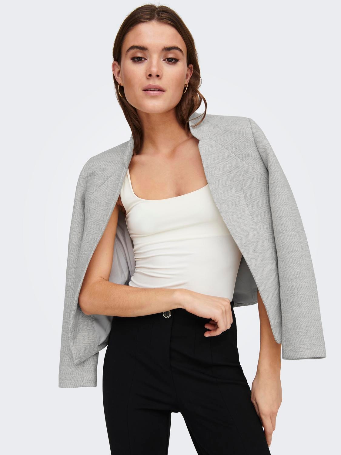 ONLY Kurzblazer »ONLADDY-LINEA L/S SHORT BLAZER CC TLR« Materialmix, regular fit