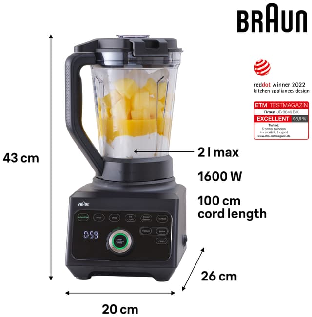 Braun Power Blend 9 Blender JB9040