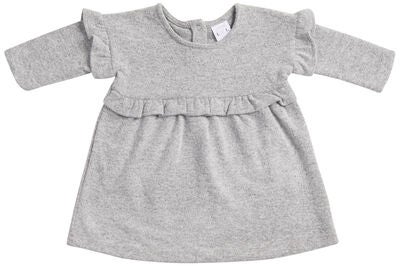 Luca & Lola Regina Kjole Baby, Grey Melange