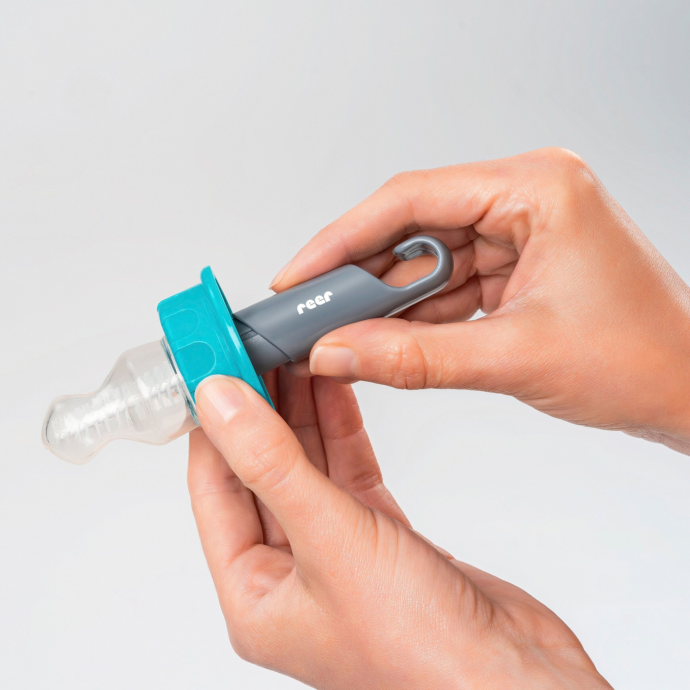 reer 2-in-1 Flaschen- und Saugerbürste