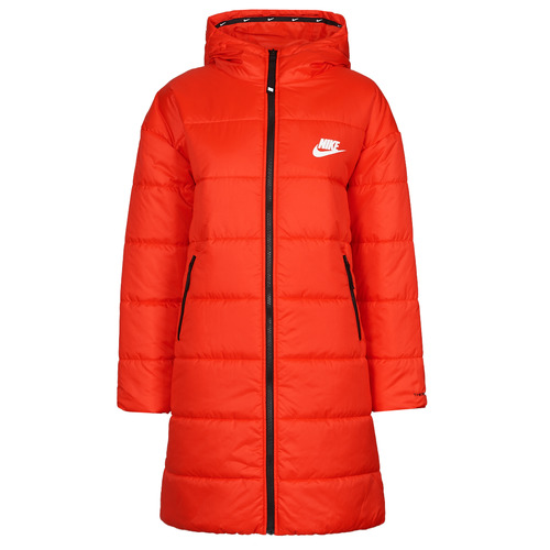 Nike - W NSW TF RPL CLASSIC HD PARKA - Rouge / Noir / Blanc