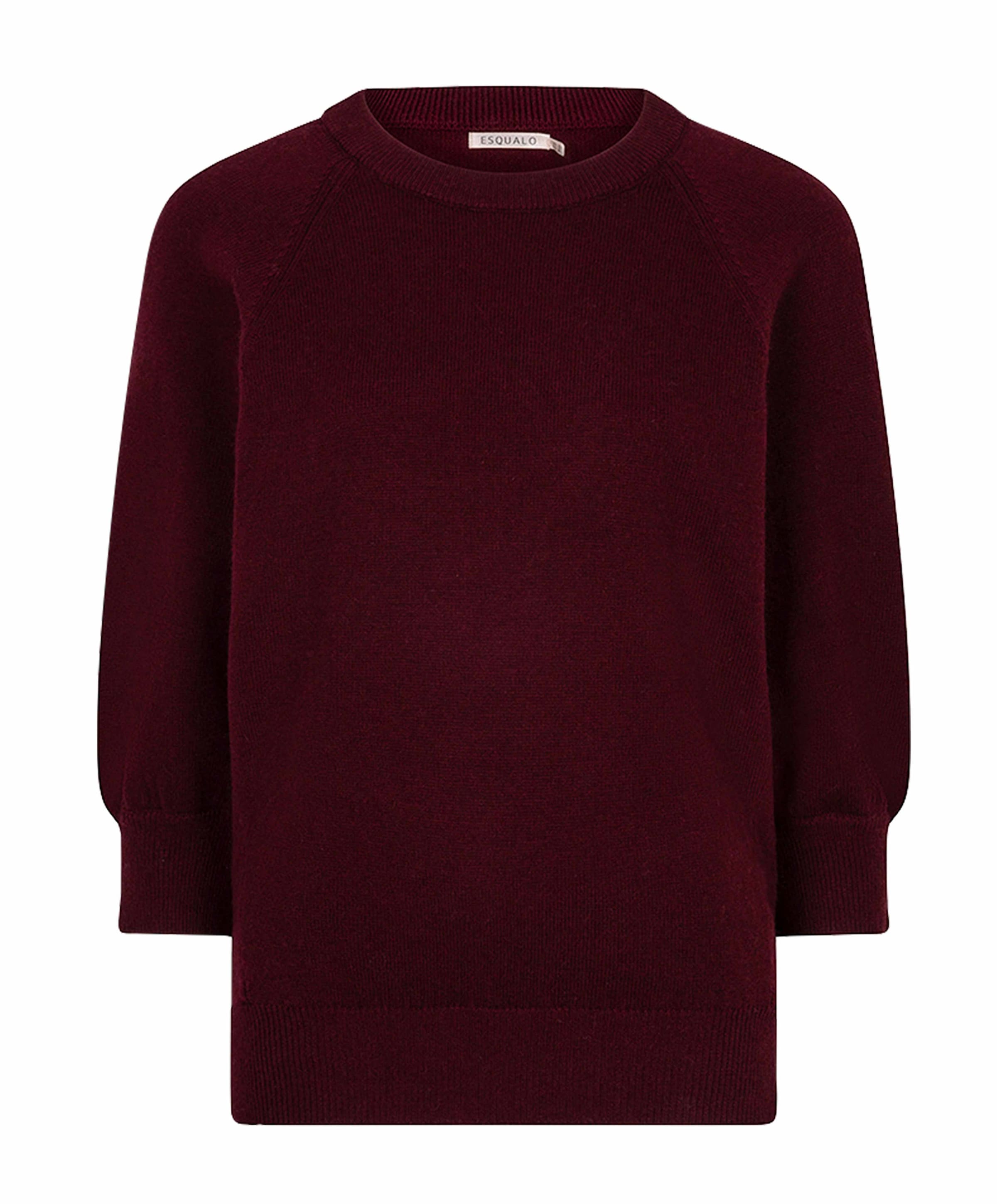 EsQualo Dames trui bordeaux