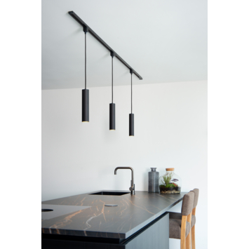 Lucide 1-fase hanglamp voor railsysteem Track Floris 50W zwart