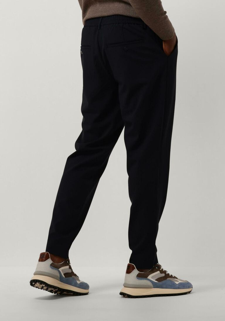 PLAIN blauwe plain pantalon theo