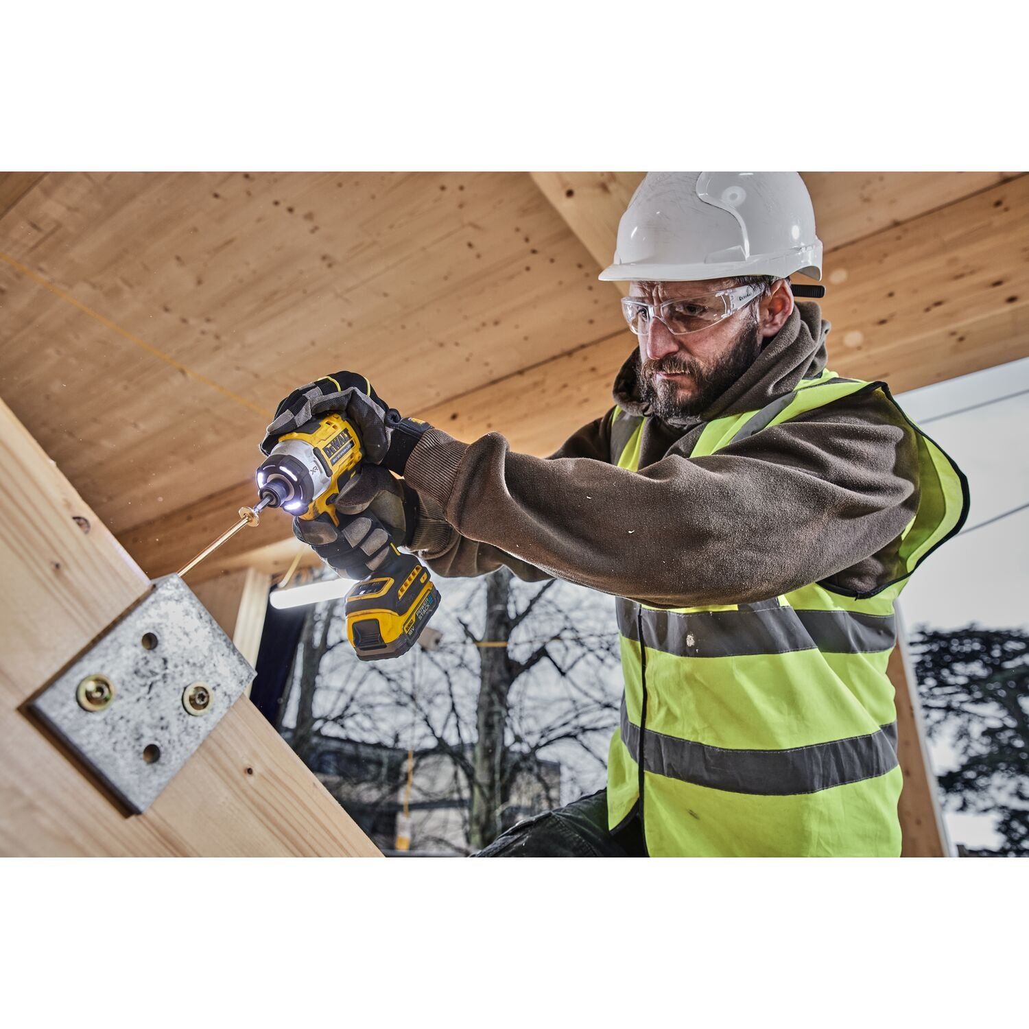 DeWALT DCF860NT Accu slagschroevendraaier 282Nm 18V XR Basic Body in TSTAK