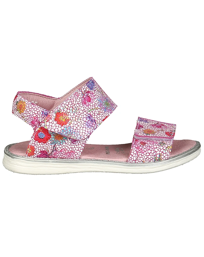 Leder-Sandalen VIOLA in rosa