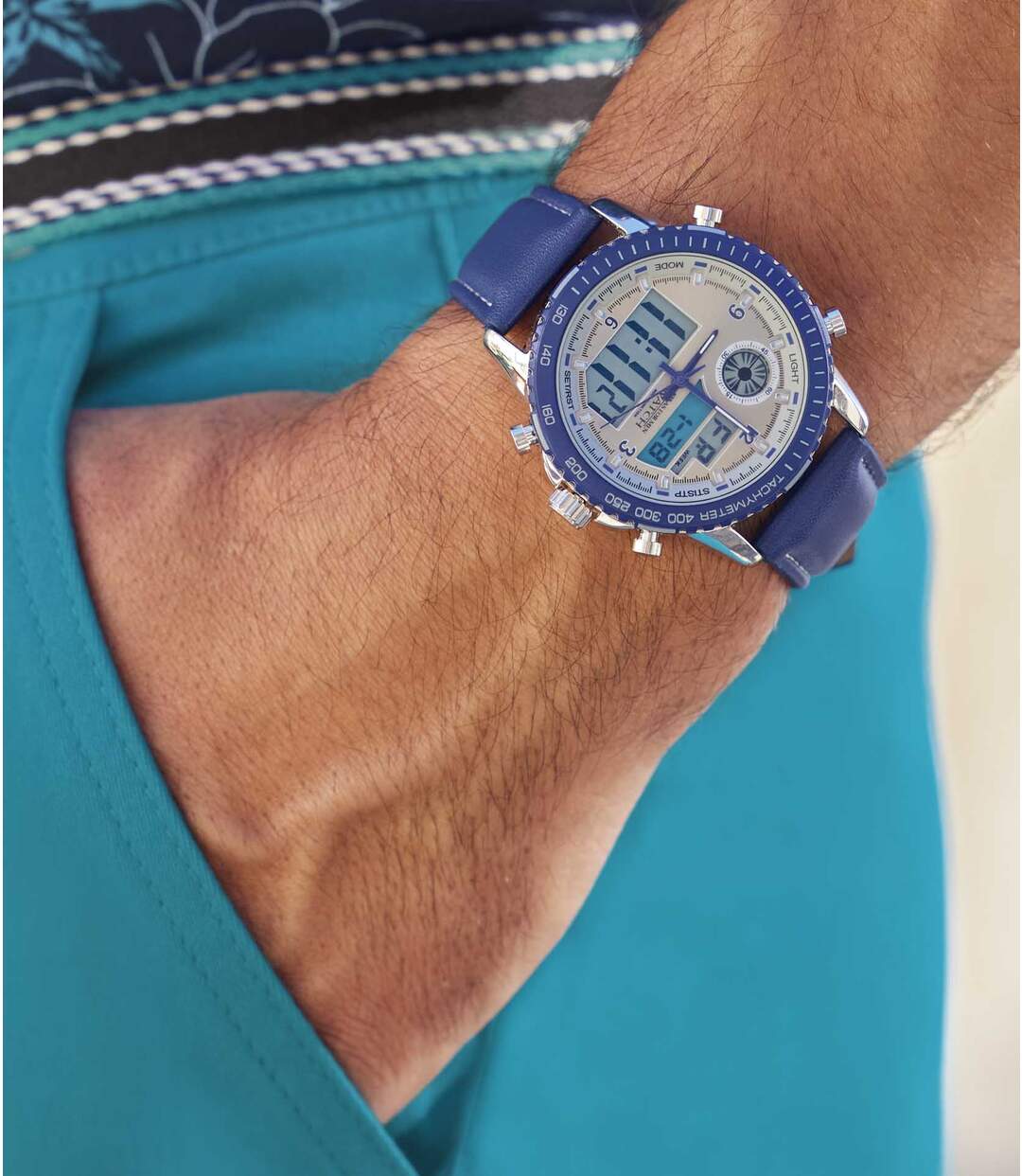 Montre Chrono Double Affichage