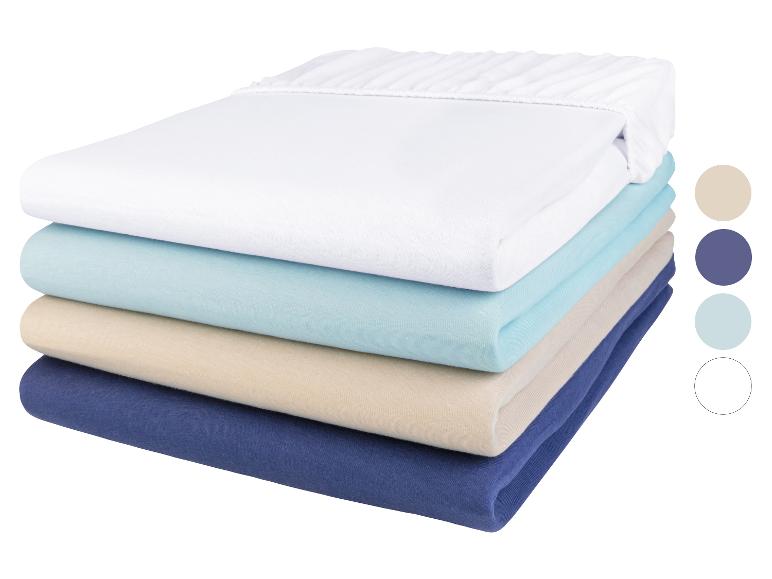 Jersey hoeslaken 140-160 x 200 cm