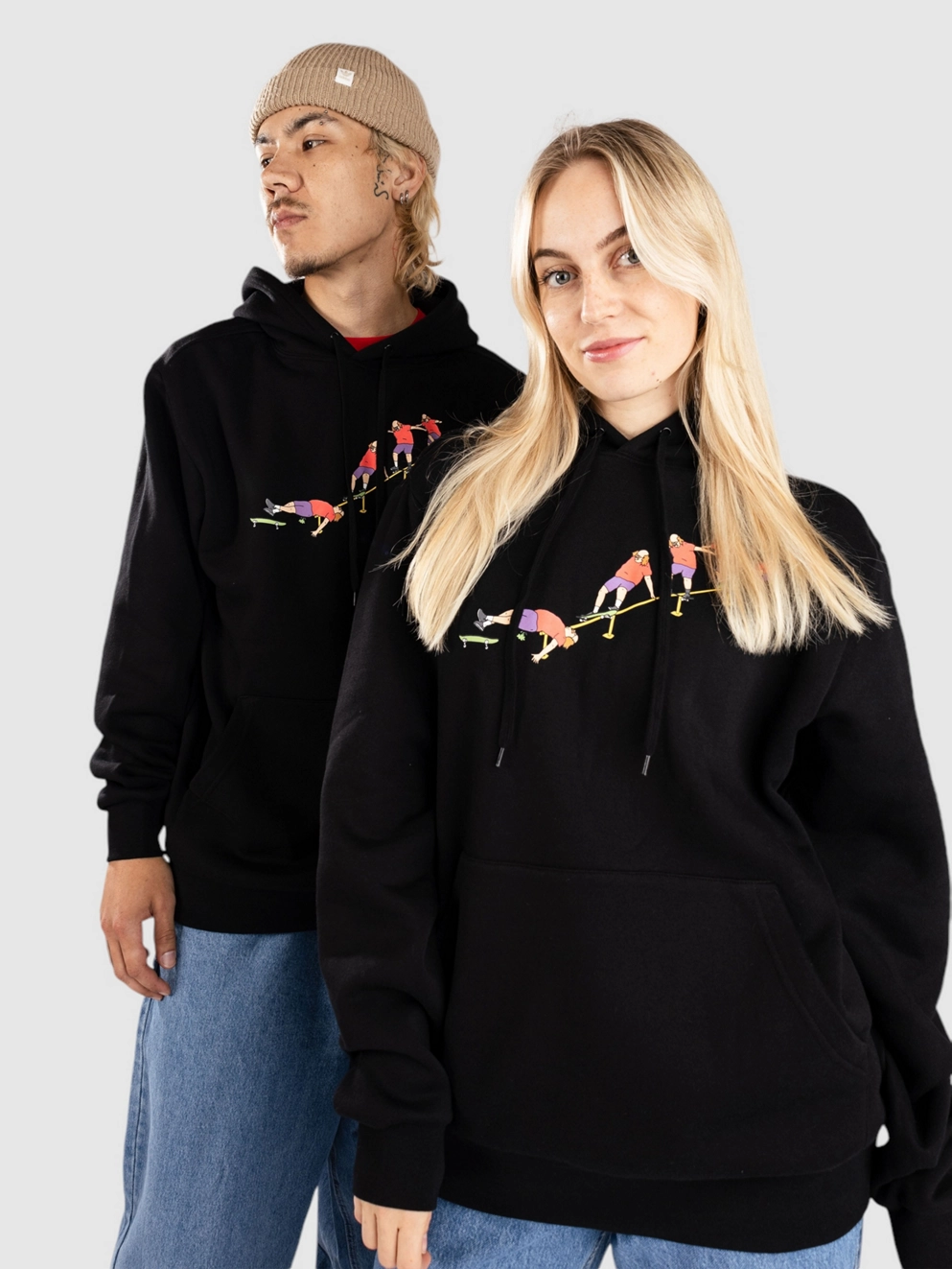 Brother Merle Epic Bail Hoodie black
