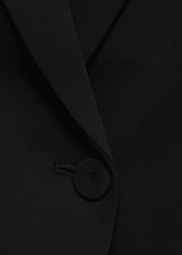 MANGO BLAZER. -- IGUANA Black