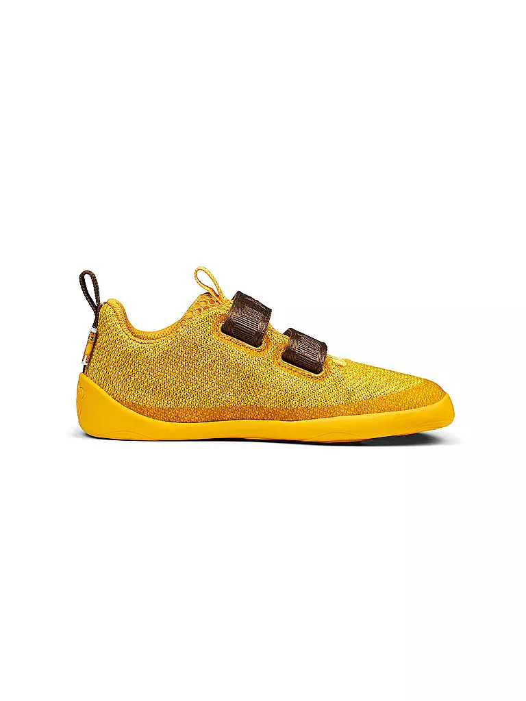 AFFENZAHN Kinder Barfußschuhe KNIT HAPPY Tiger gelb