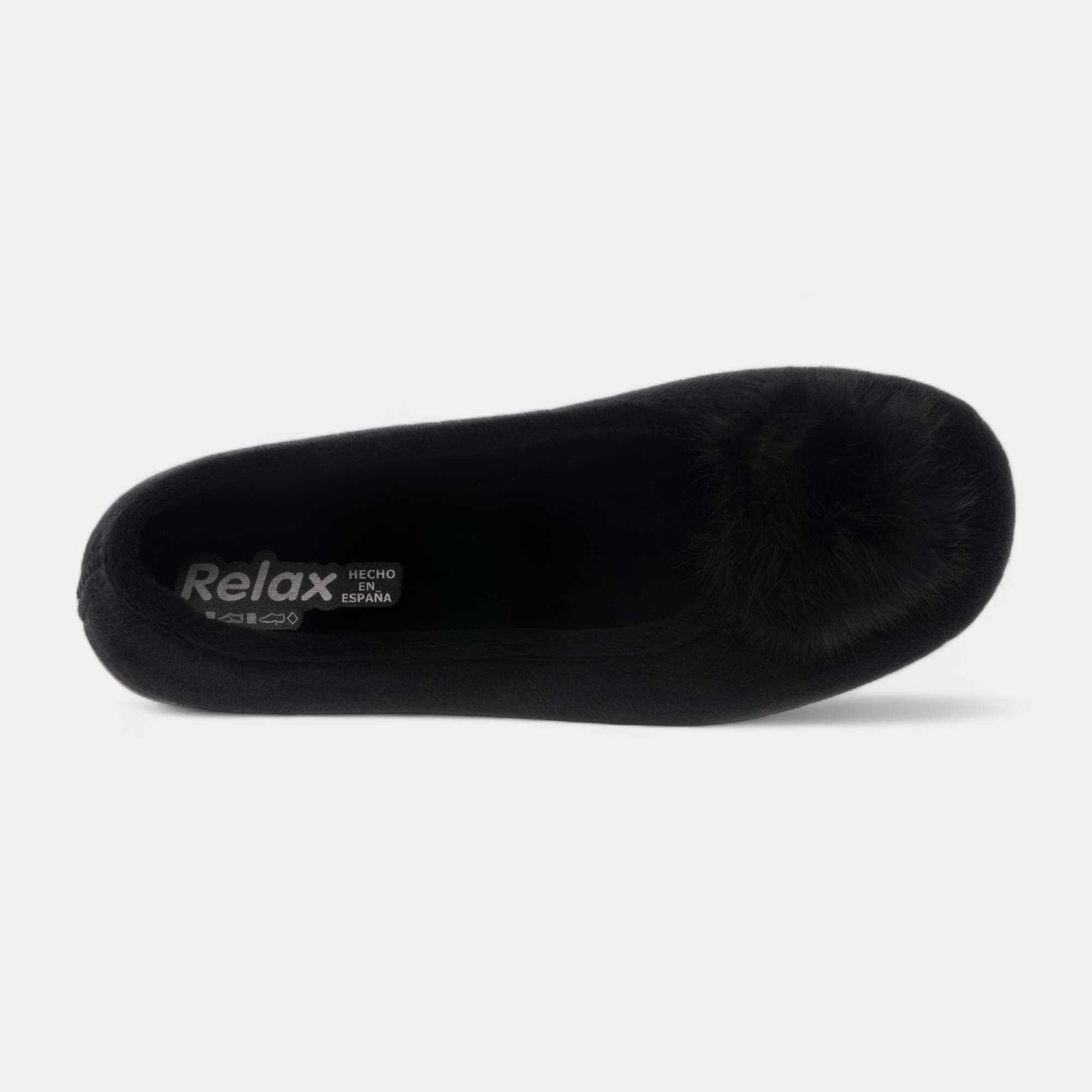 Chaussons ballerines Femme noir