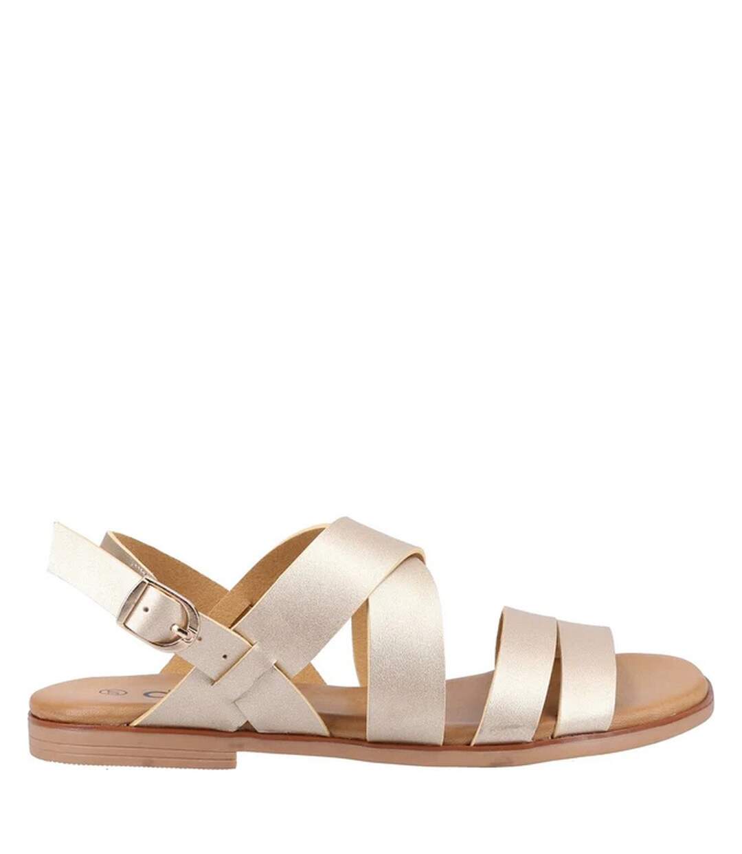 Divaz - Sandales SIENNA - Femme (Doré) - UTFS9825