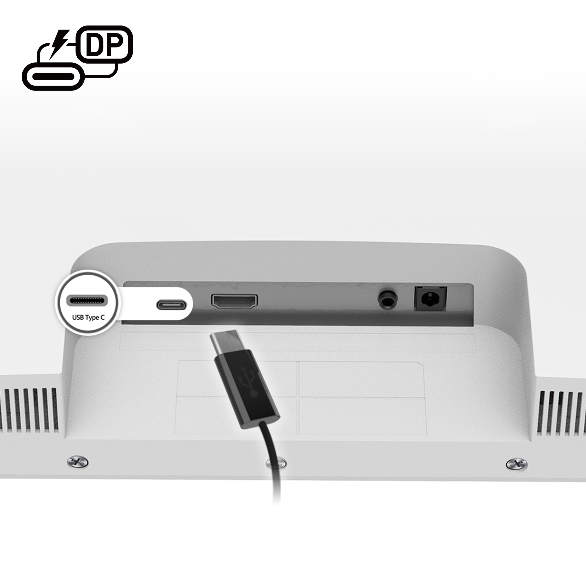 MSI LED-Monitor »Modern MD2412P« 60 cm/24 ″  1920 x 1080 px Full HD 1 Reaktionszeit 100 Hz höhenverstellbar, 3 Jahre Herstellergarantie, USB-C