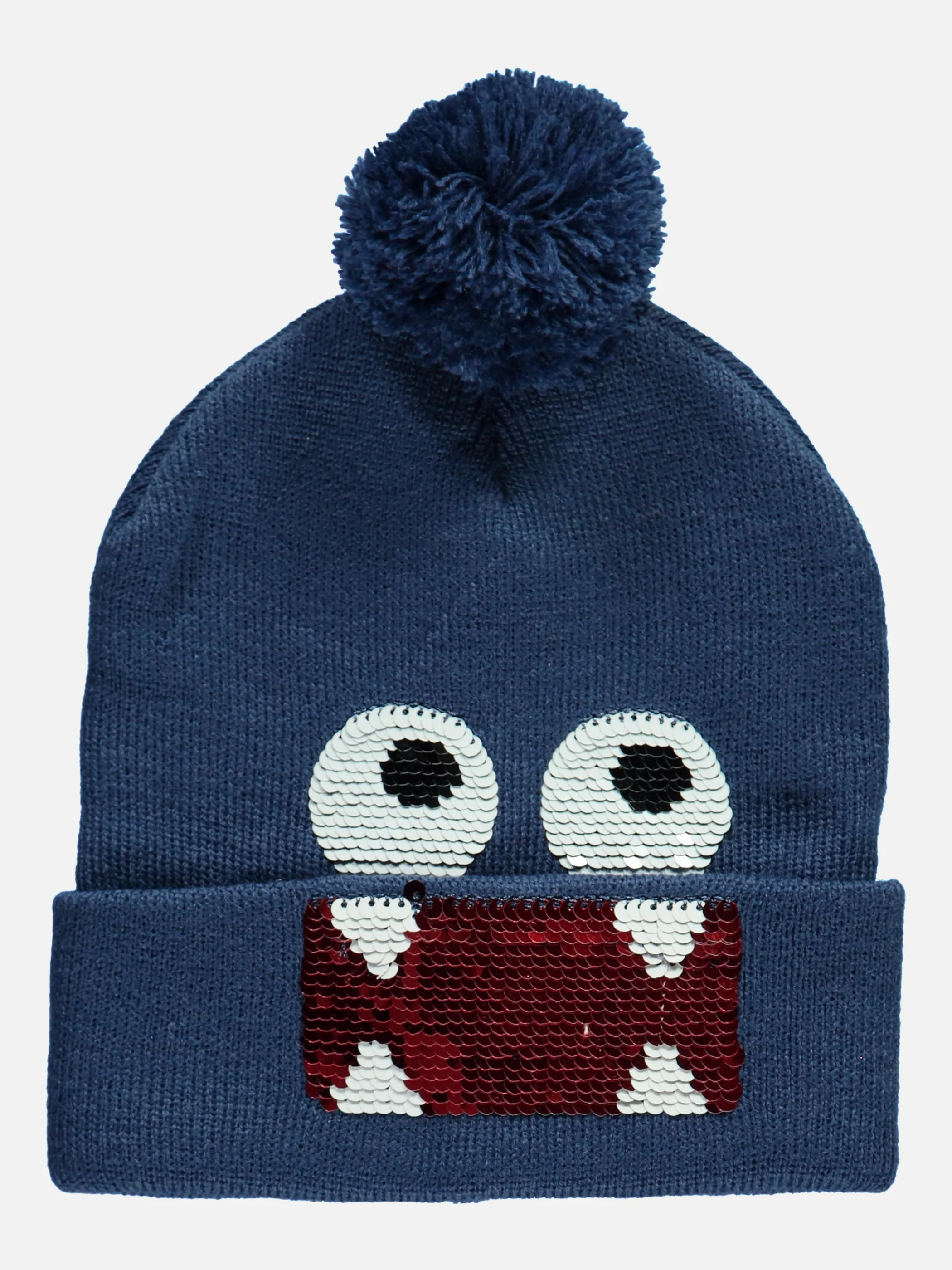 Jungen Mütze mit Paillettenmotiv