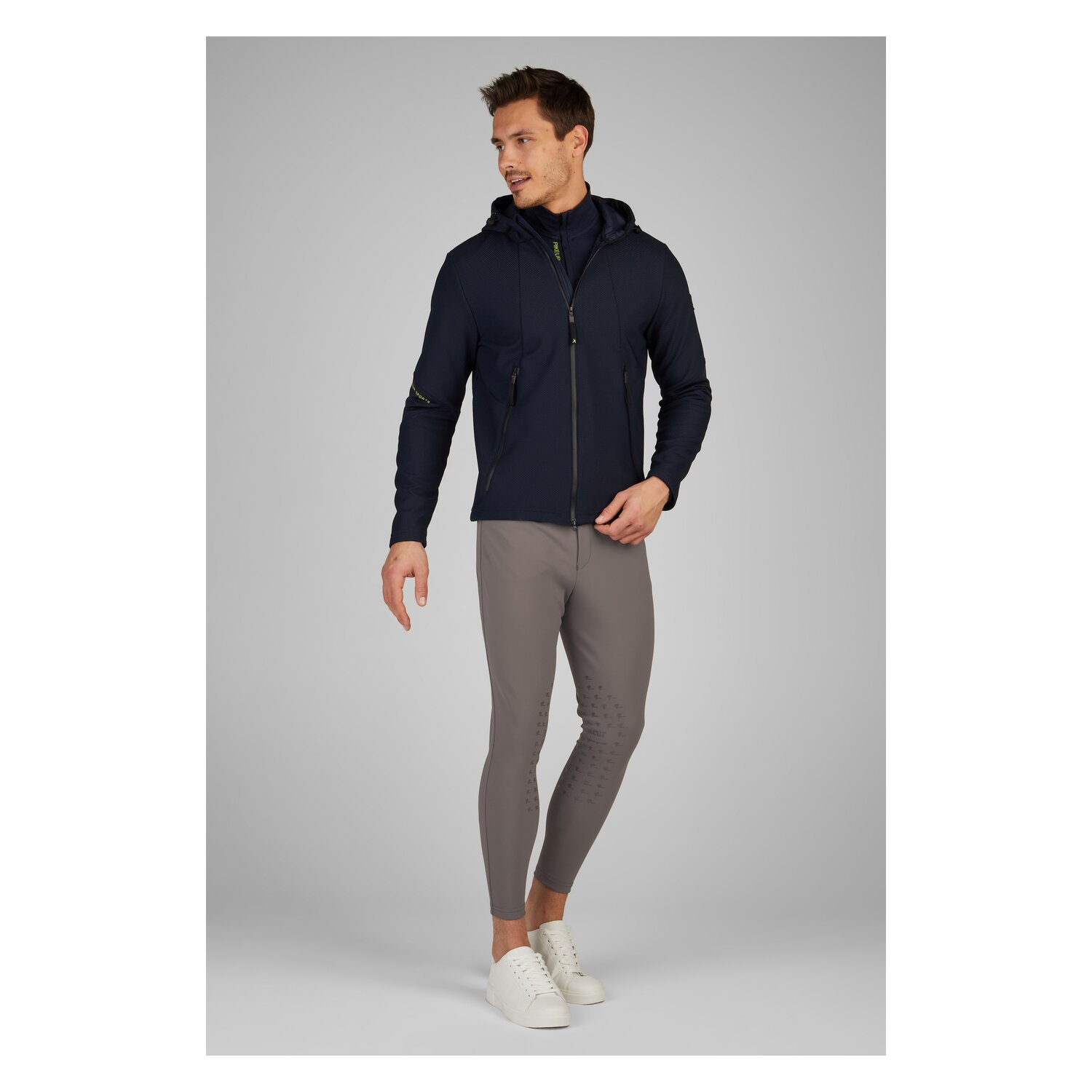 PIKEUR Sports Collection Mesh-Fleecejacke  - nightblue