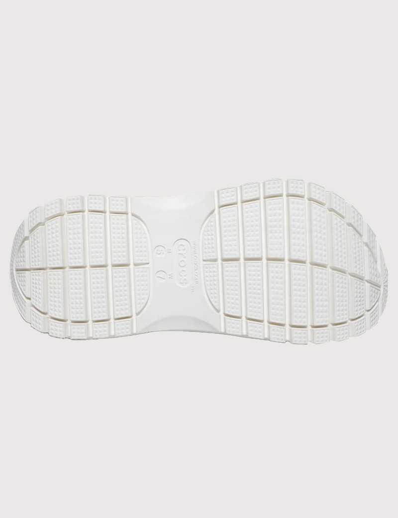 CROCS SABOTS FEMME MEGA CRUSH CLOG BLANC