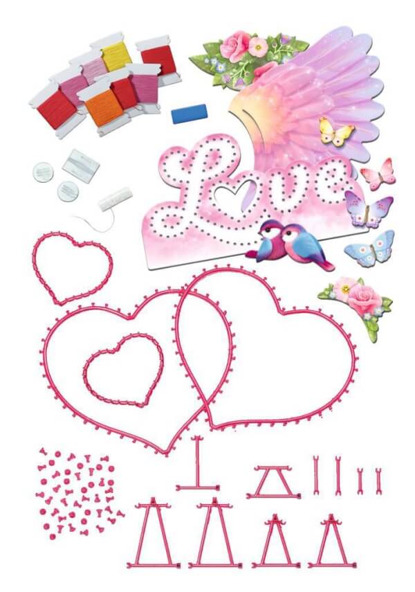 Ravensburger 18065 String it Maxi - 3D Heart