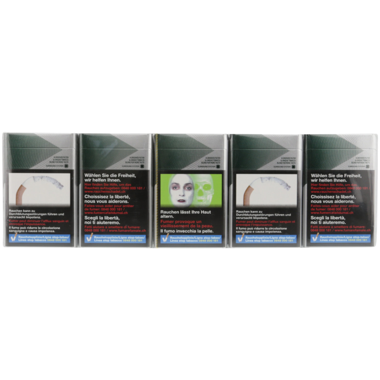 Kent Zigaretten Taste+ Menthol Box Stange