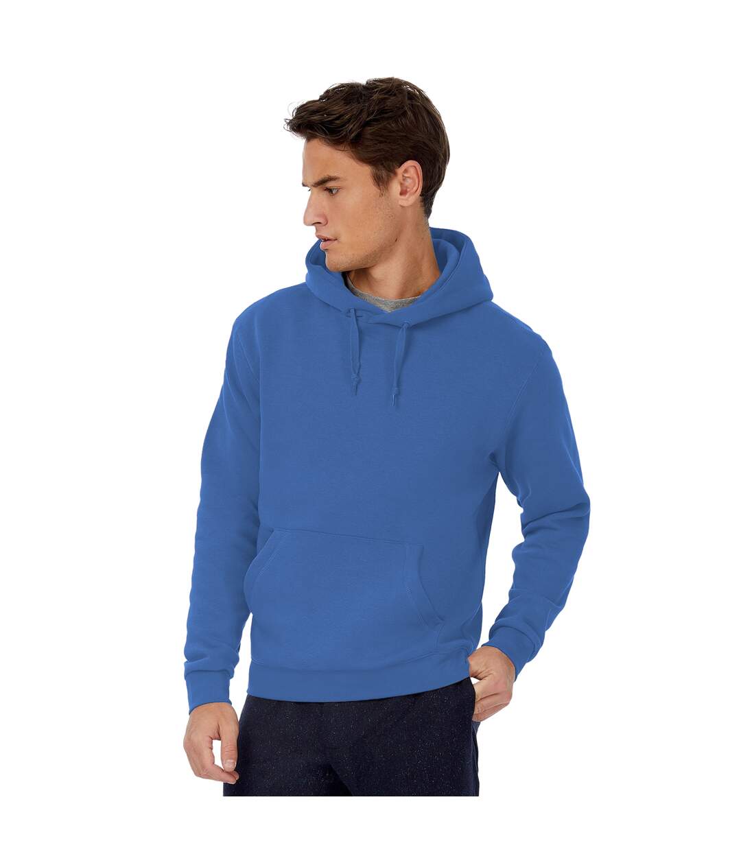 B&C - Sweatshirt à capuche - Hommes (Bleu roi) - UTBC127