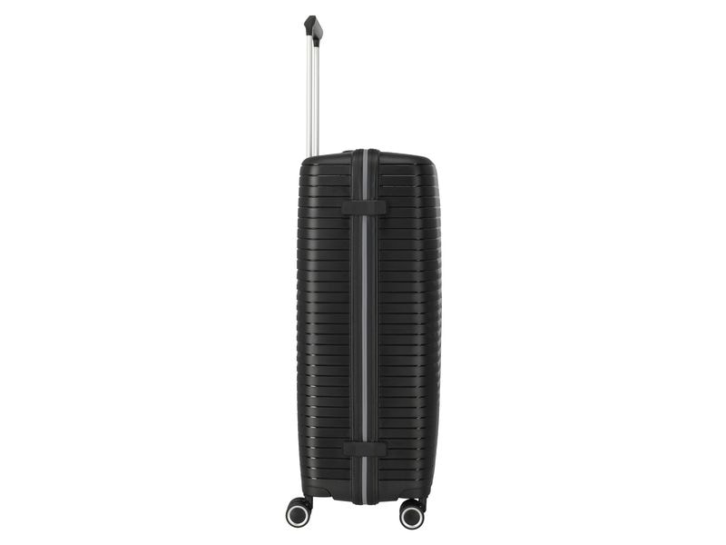 travelite Reisekoffer ORBITA Trolley, L Schwarz Der kompakte Begleiter für bunte Reisen