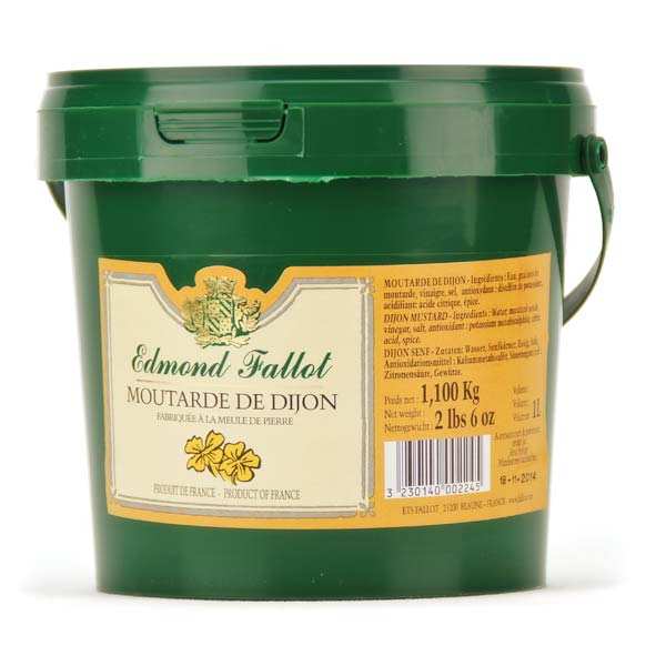 Moutarde de Dijon - le seau de 1.1kg