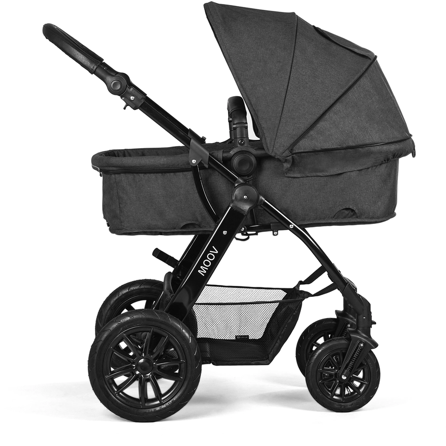 Kinderkraft Kombikinderwagen 3 in 1 Moov Black