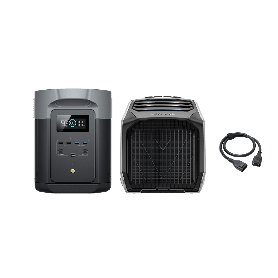EcoFlow - WAVE 2 Bærbar Aircondition - Varmer og Køler