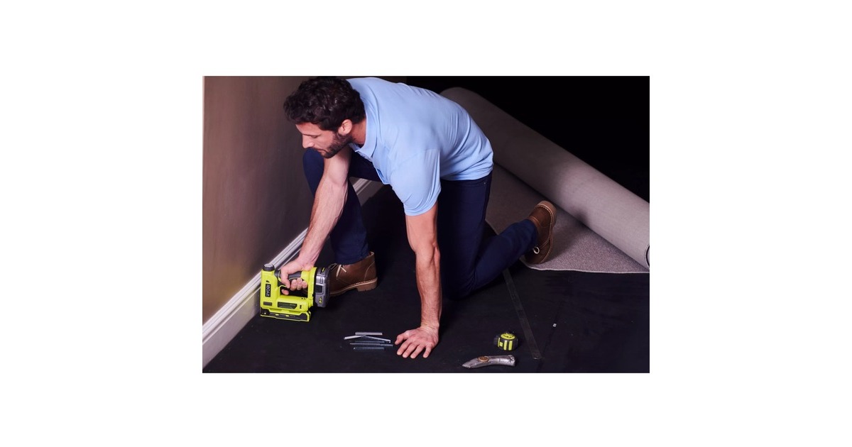 RyobiAccu-Nietmachine R18ST50-0   elektrische tacker  (Groen/zwart, zonder batterij en lader)