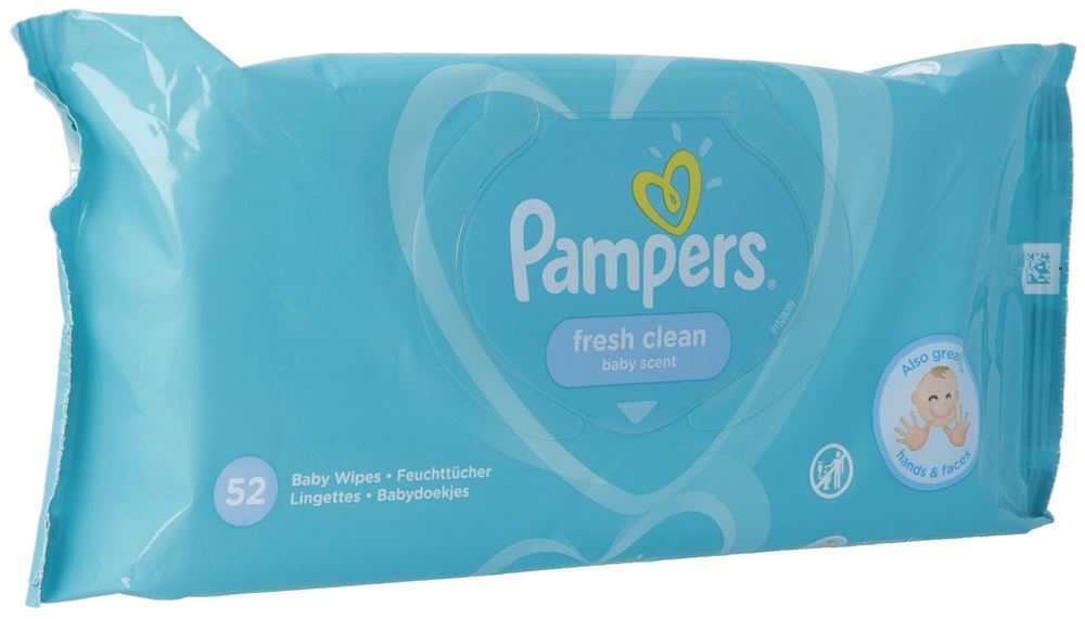 PAMPERS Feuchte Tücher Fresh Clean 52 Stk