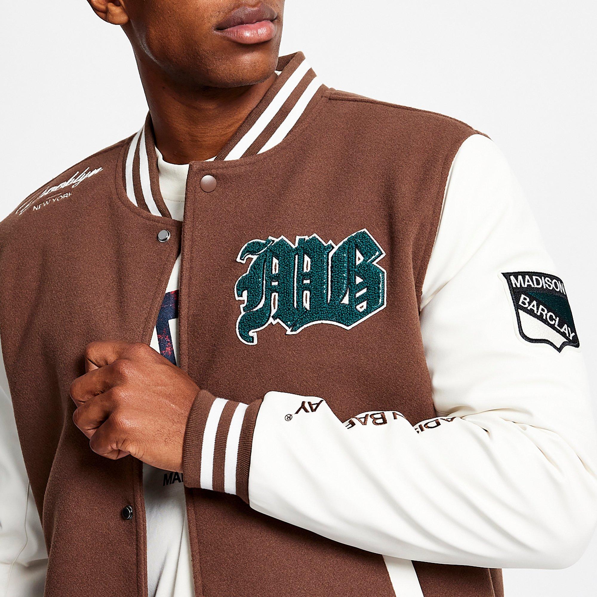 Madison Barclay Central Baseball Wool Jacket