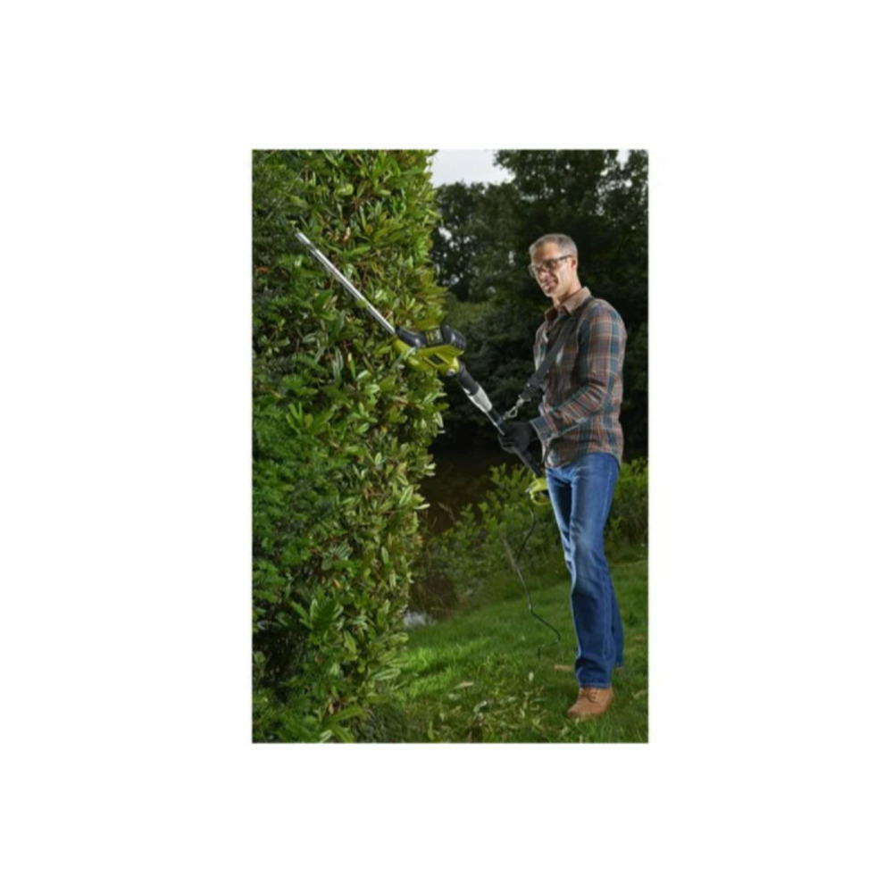 Taille-haie sur perche électrique ryobi rpt4545e, 450 w l.45 cm