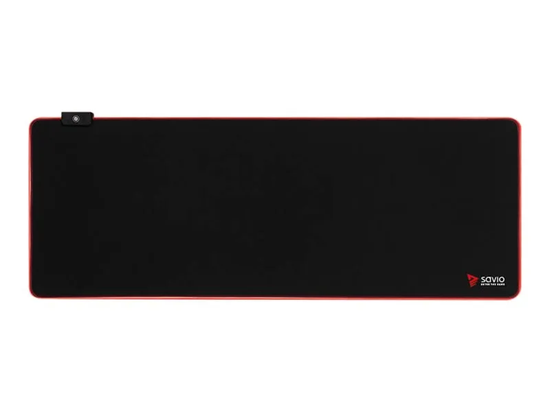 SAVIO GAMING Turbo Dynamic - Musemåtte - LED Edition - størrelse XL