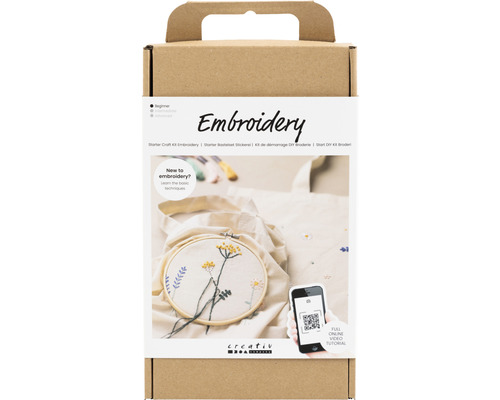 Starter Creatieve Set Borduurbloemen
