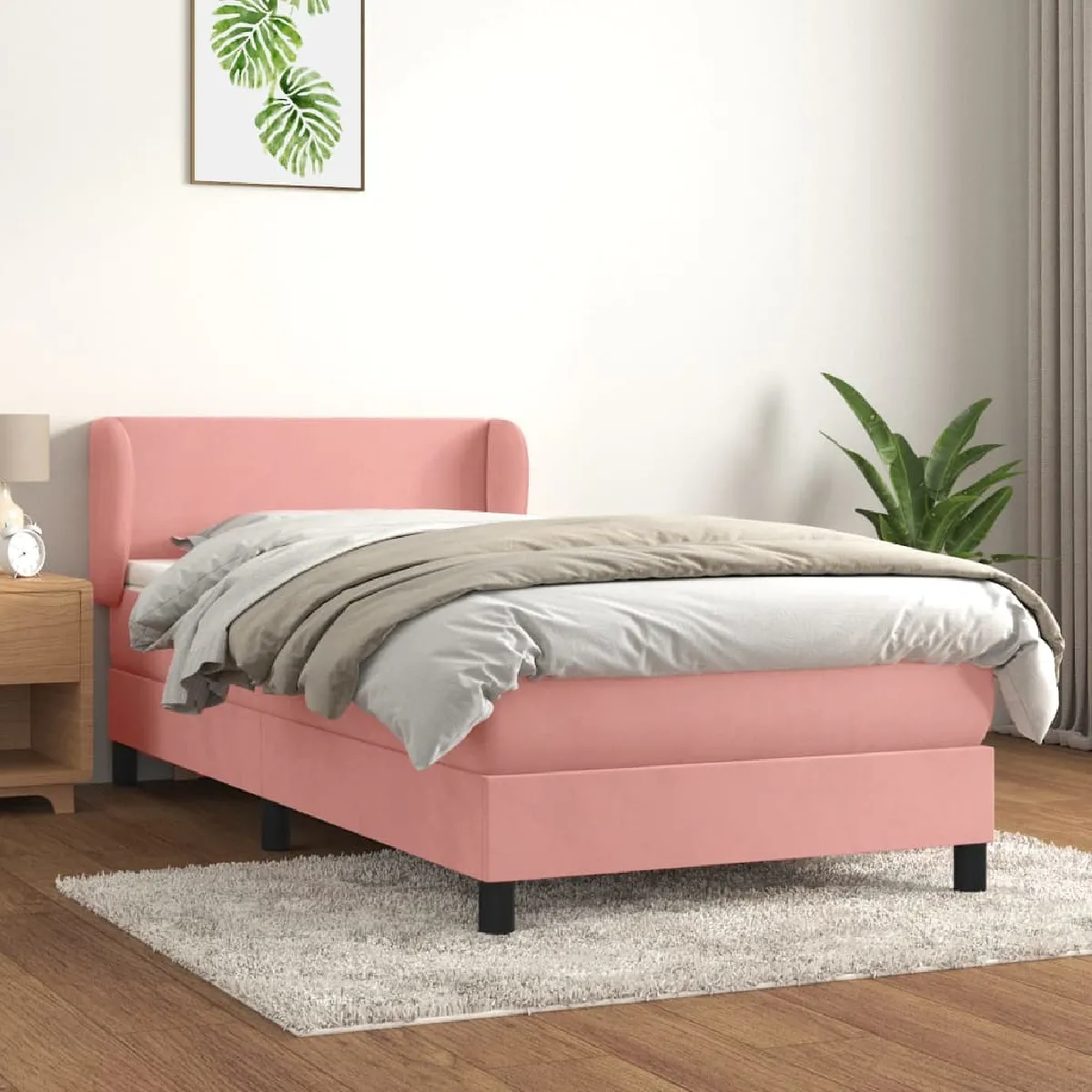 VidaxL Sommier à lattes Rose 90x190