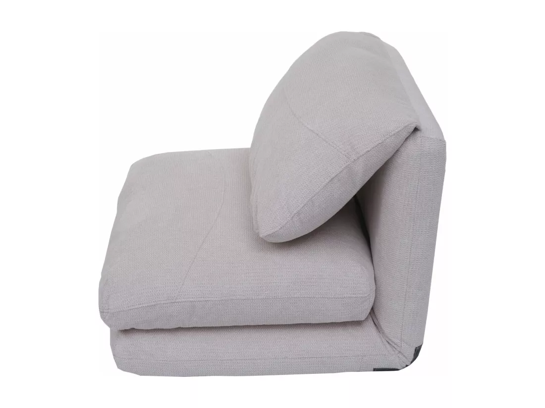 Fauteuil-lit MCW-E68, beige
