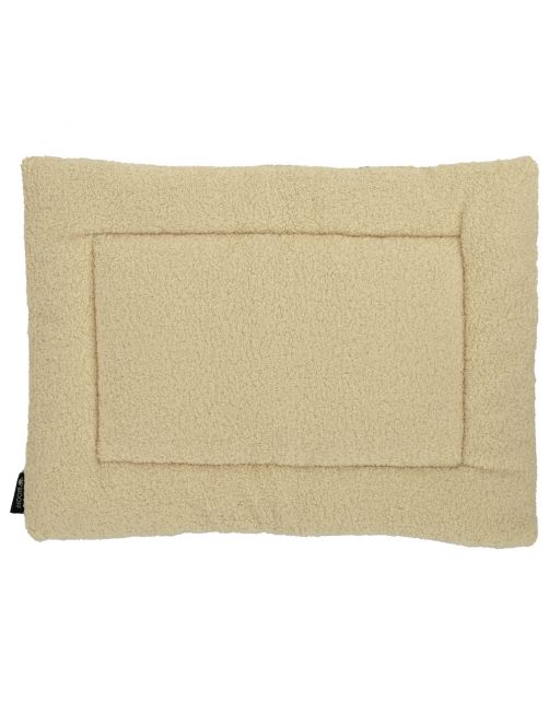 Wooff Bench Mat Teddy Agavegroen - Hondenbenchkussen