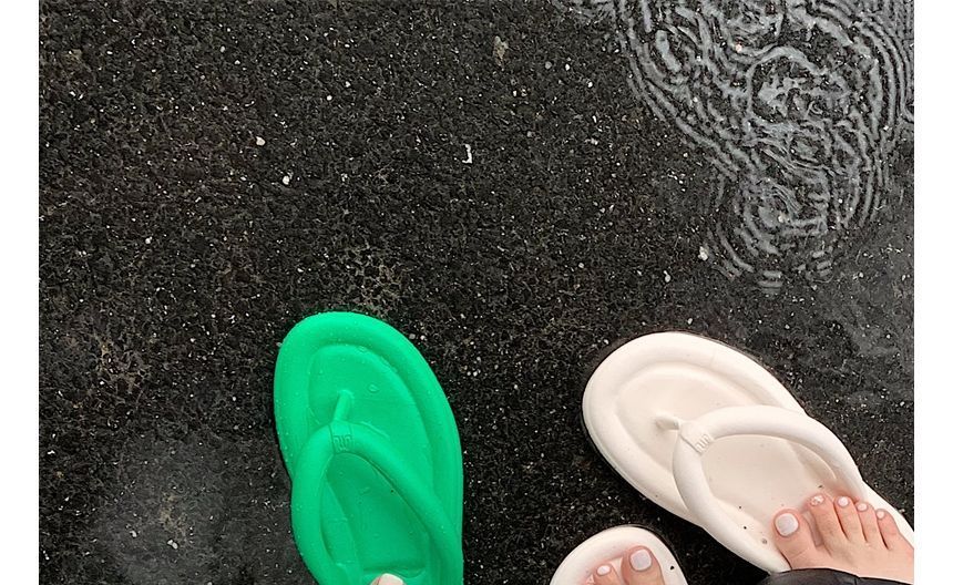 ZORI - Effen slippers