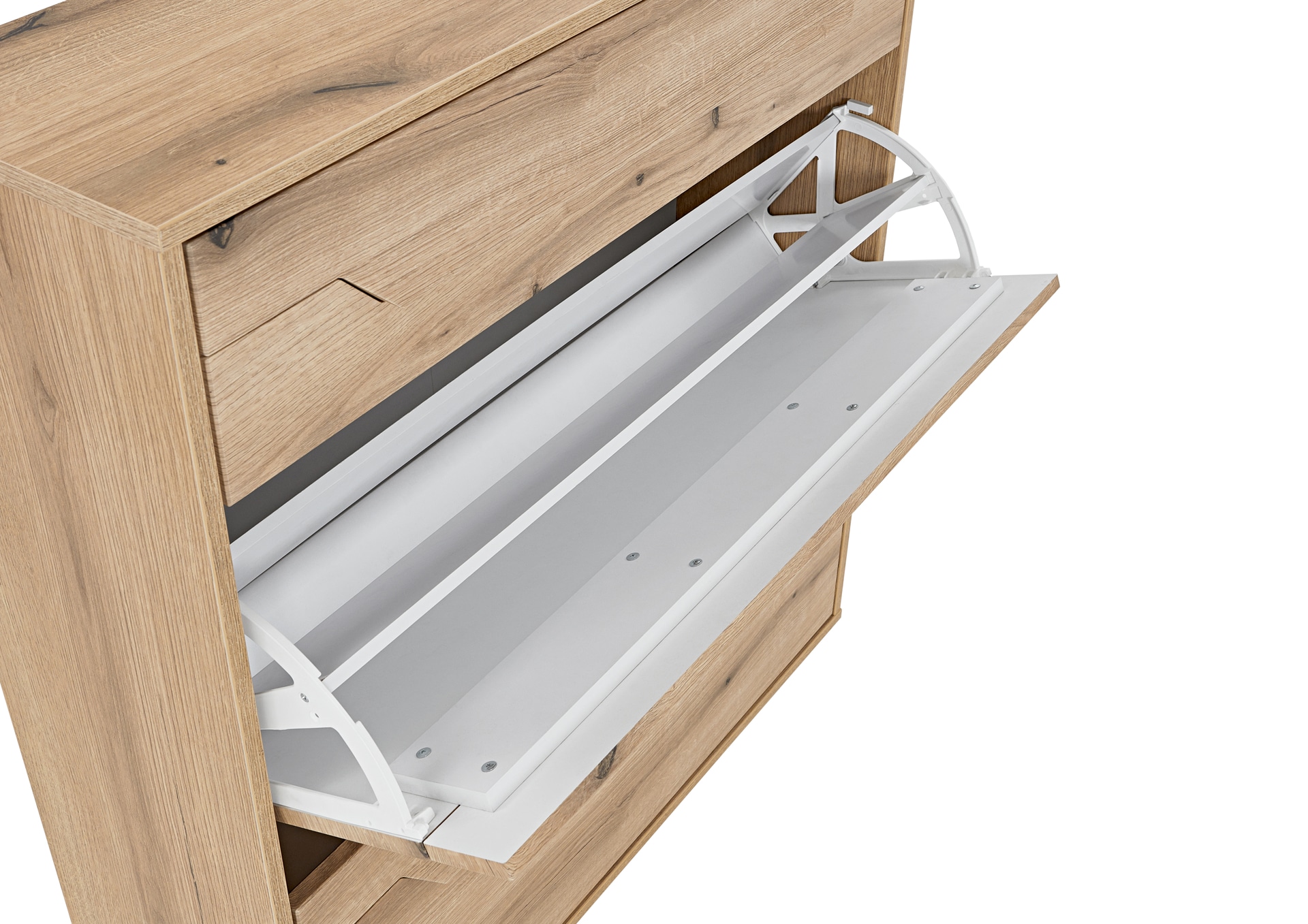 vito Schuhschrank PERADO 94 x 100 cm braun-Eiche Evoke Dekor