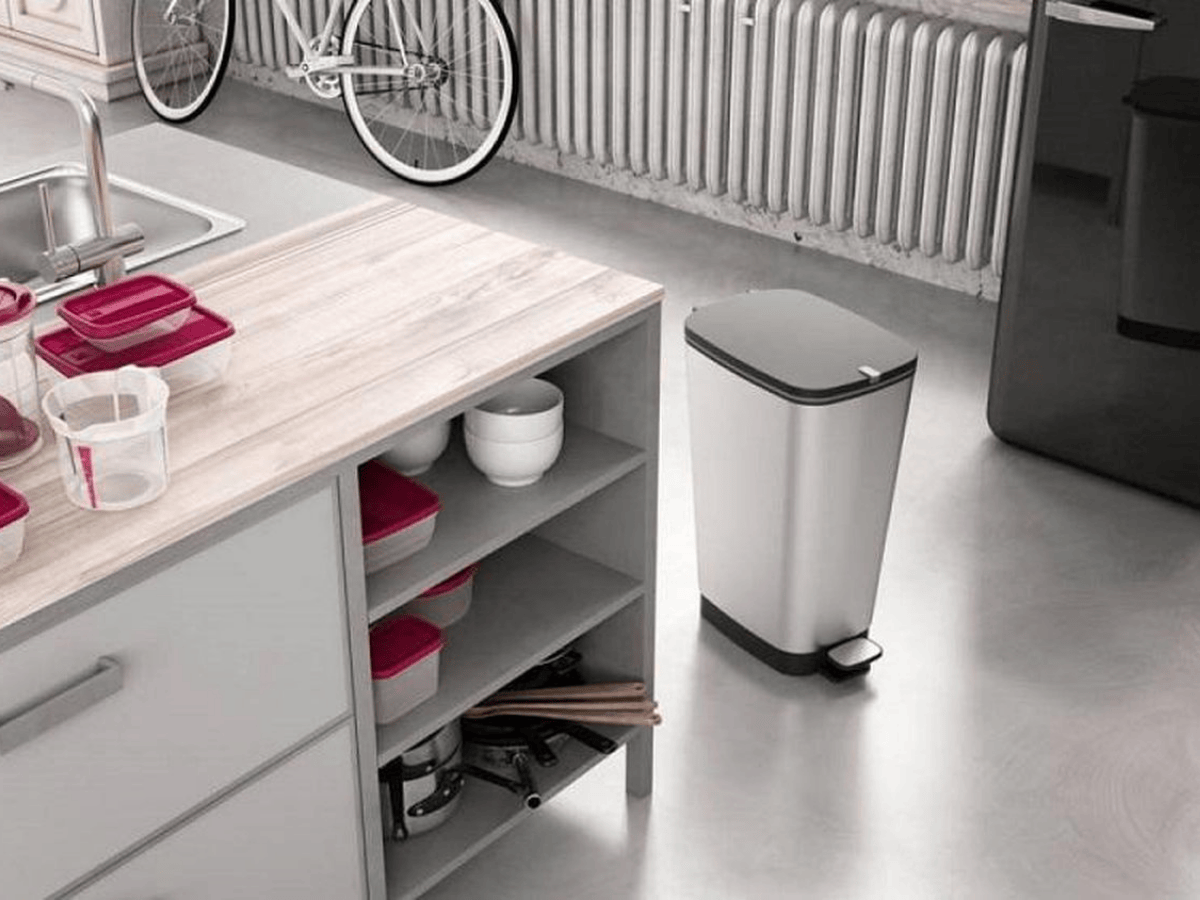Kis Chic Bin 30 liter pedaalemmer - Silver