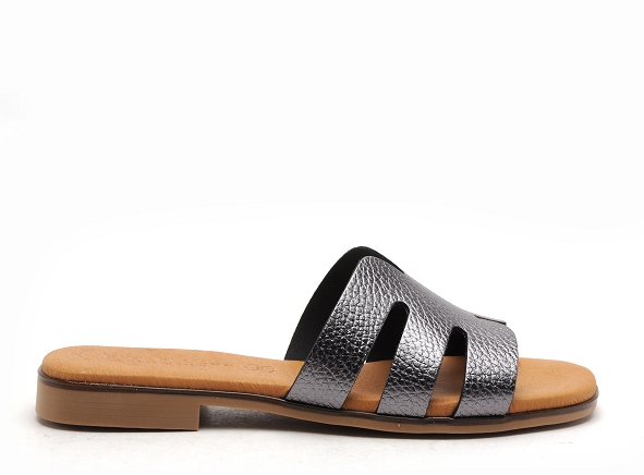 Eva frutos mules et sabots plats femme 3076 bronze