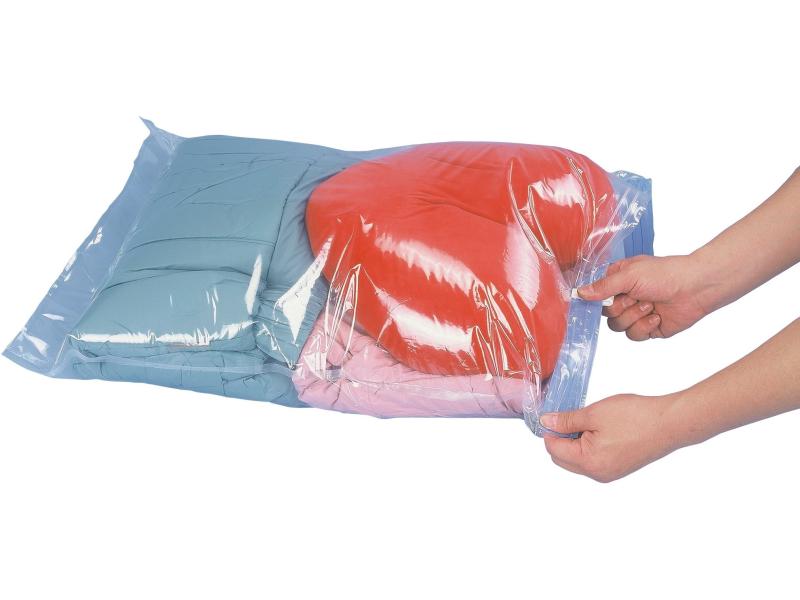 Wenko Kleiderschutzhülle Roll 60 cm x 95 cm, 1 Stück Zusammenrollbare, transparente Schutzhülle