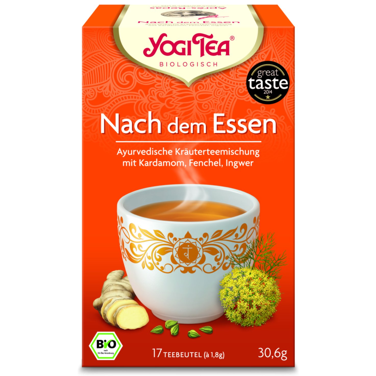 Yogi Tea Bio Nach dem Essen 17 Beutel