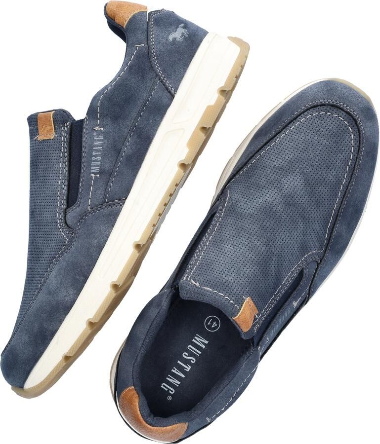 Mustang Schoenen 44 Blauw Polyester