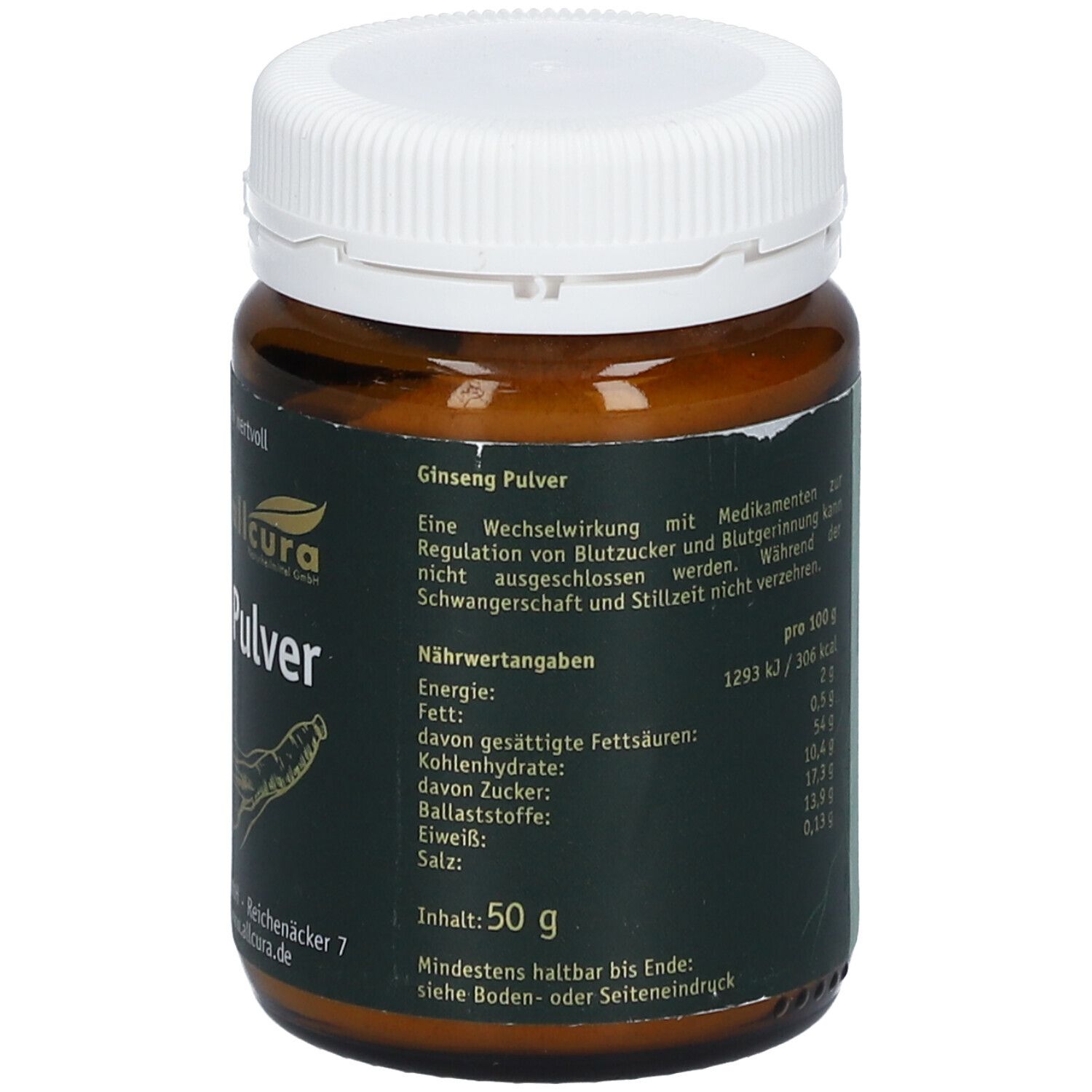 allcura Ginseng Pulver