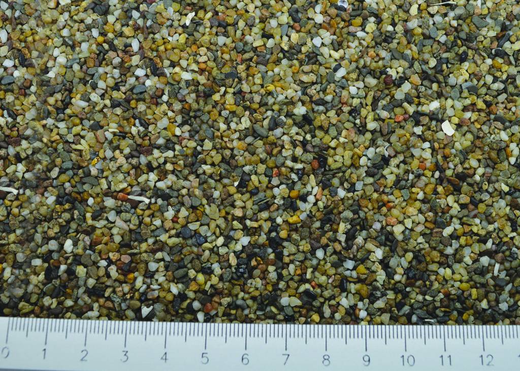 Superfish aquarium grind gravel donker 1-2 mm, 4 kilo