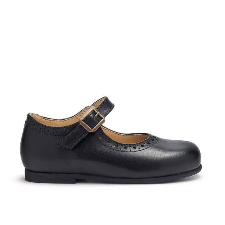 Young Soles Mary Jane Scratchs Martha | Noir